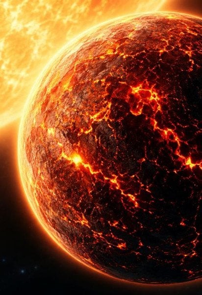 Художня ілюстрація 55 Cancri e