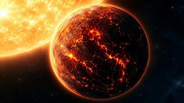 У космосі виявили планету з океанами лави, а її атмосфера поводиться дивно