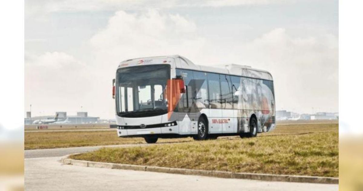 Брюссель закупил 30 китайских электробусов BYD для аэропорта