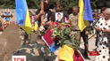 Сумы попрощались с погибшим еще в прошлом году Сергеем Пархоменко