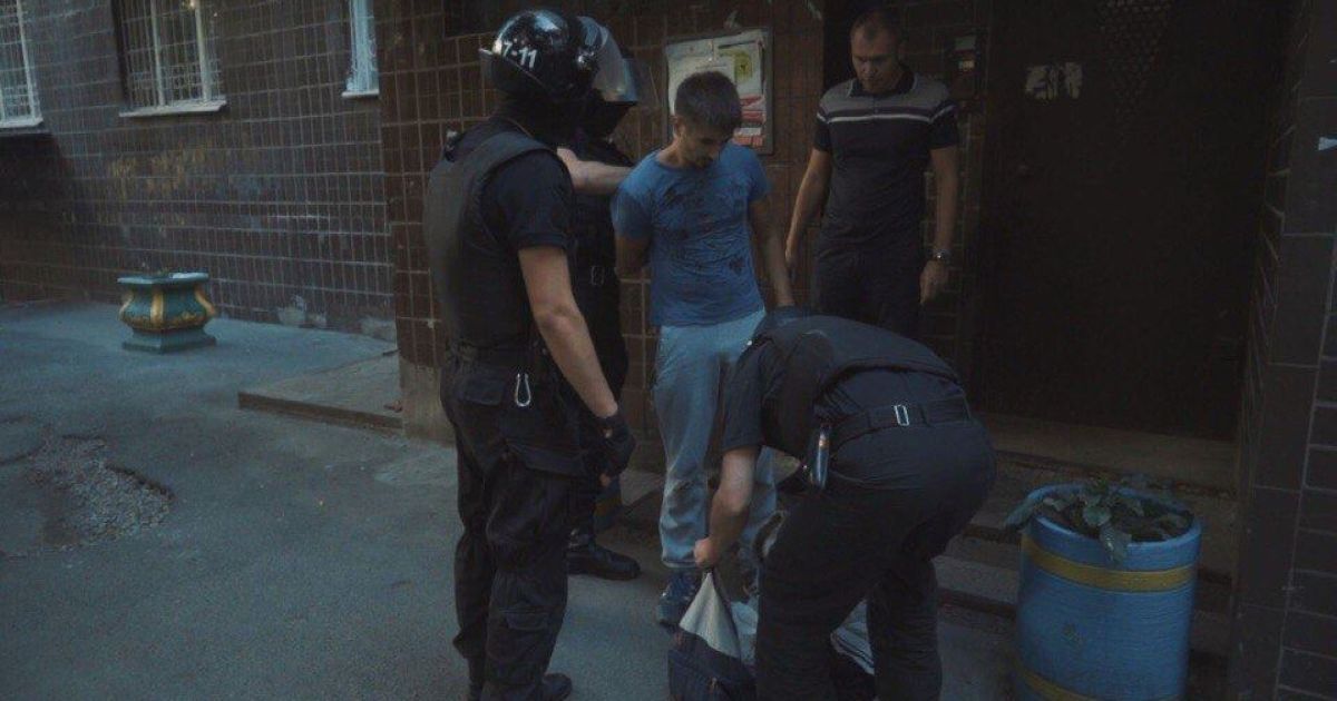 затримані азовці через парковку на святошині_6 / © Facebook/C14 news