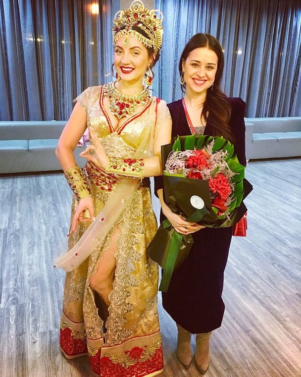 Оля Цибульська і Slavia / © instagram.com/slavia_official