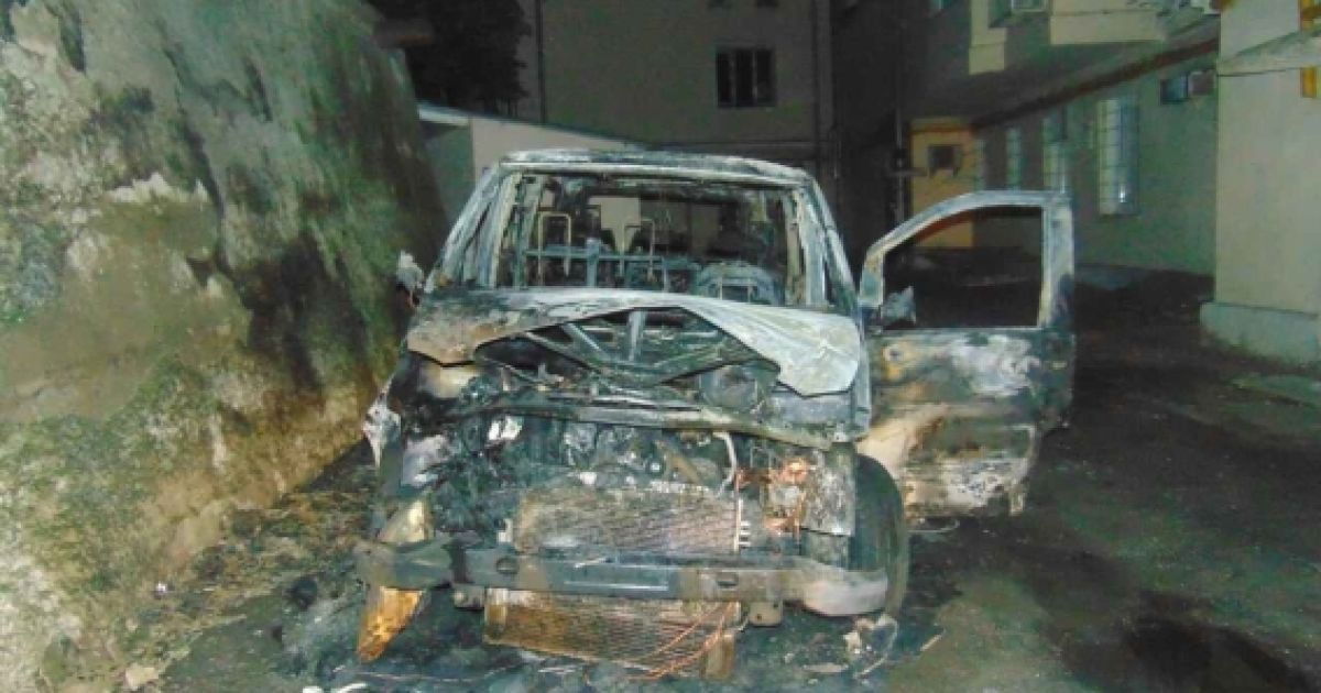 у києві підпалили автобус_4 / © ГУ НП у г. Киеве