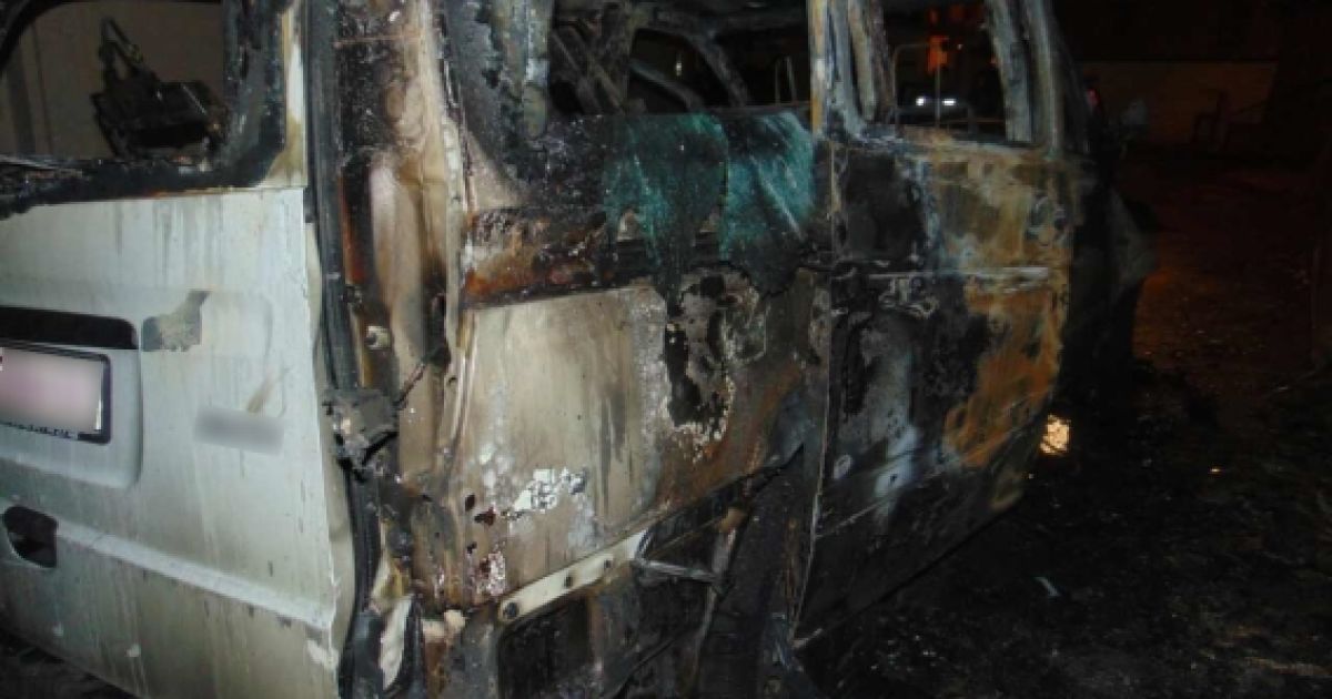 у києві підпалили автобус_3 / © ГУ НП у г. Киеве