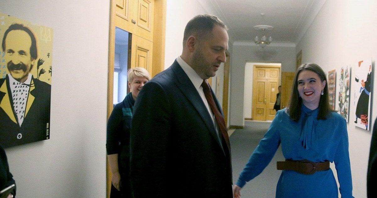 Андрей Ермак и Юлия Мендель