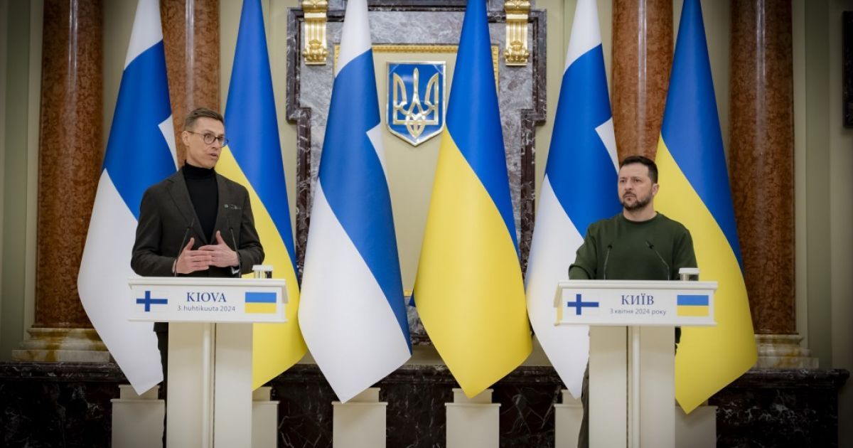 Президенти України і Фінляндії Володимир Зеленський і Олександр Стубб / Фото ілюстративне