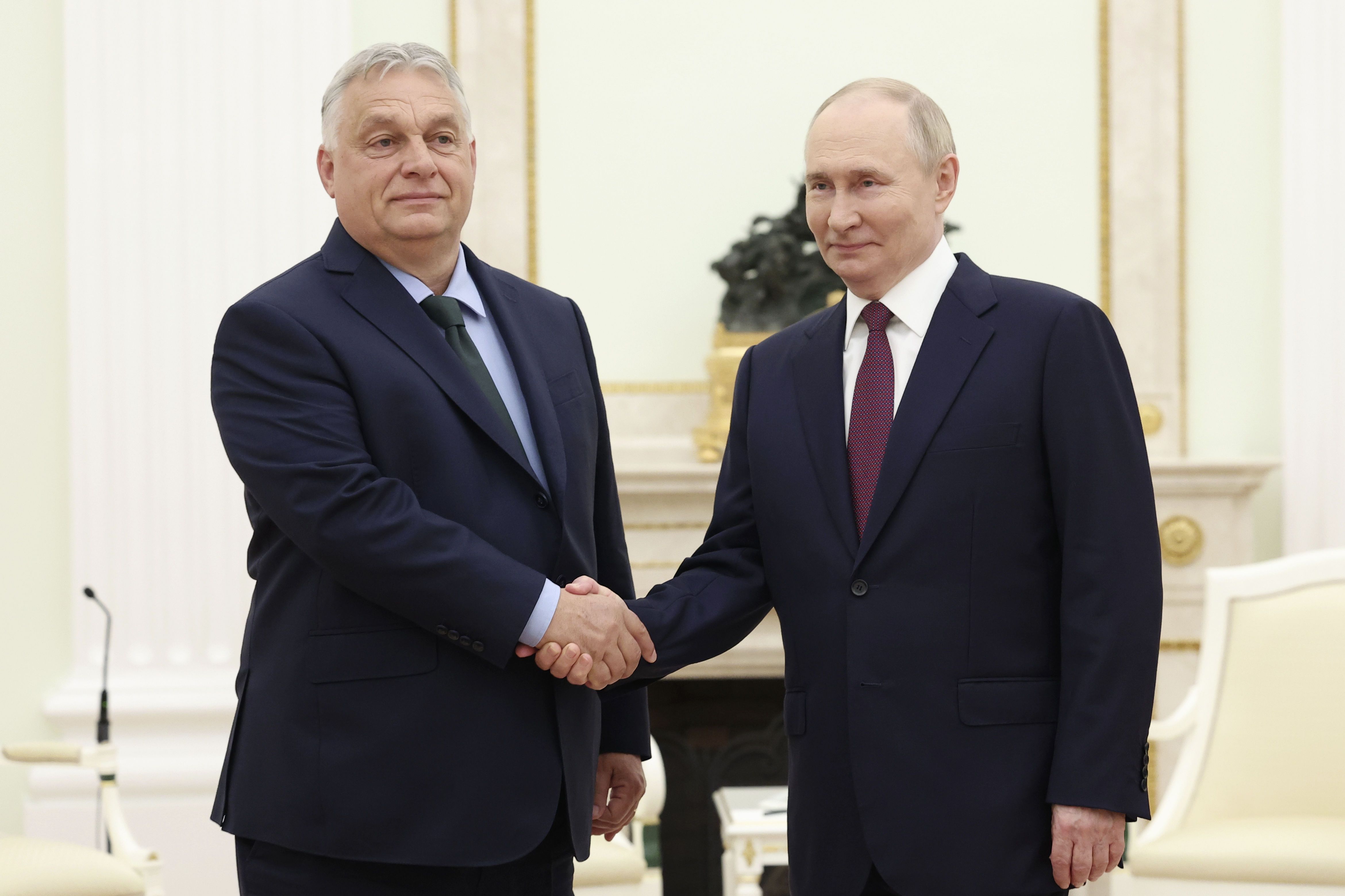 Viktor Orban e Vladimir Putin / © Associated Press