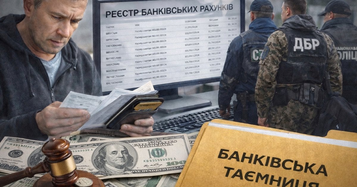 Реєстр банківських рахунків