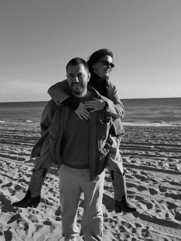 Міла Сивацька з чоловіком / © instagram.com/mila_sivatskaya