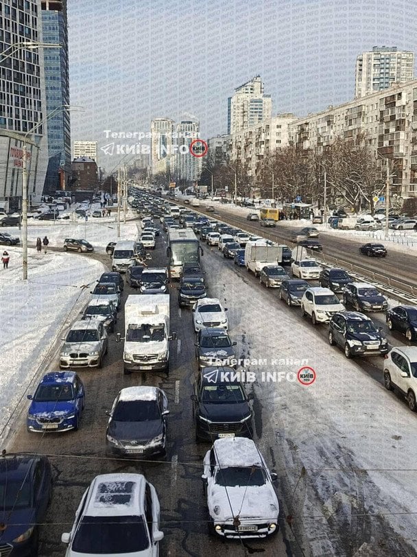Затори в Києві / © Фото з відкритих джерел