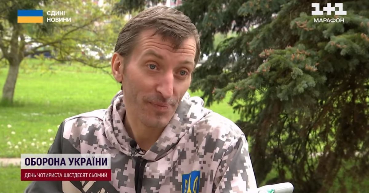 Військовослужбовець 5-тої штурмової бригади Петро Лавров