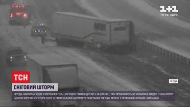 Последствия снежного шторма в США почувствовали 60 миллионов человек