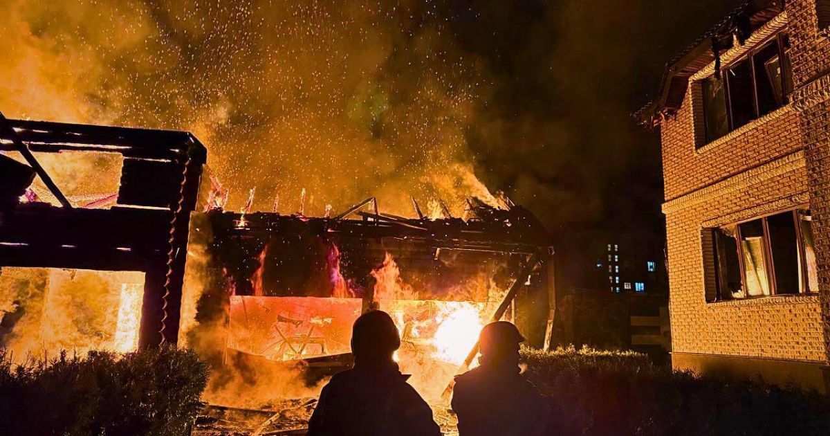 Наслідки ворожої атаки на Київську область у ніч проти 26 лютого
