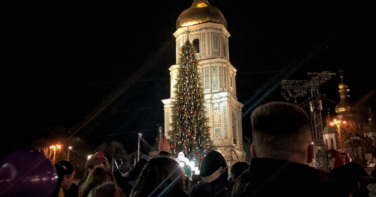 запалення ялинки в Києві / © ТСН.ua