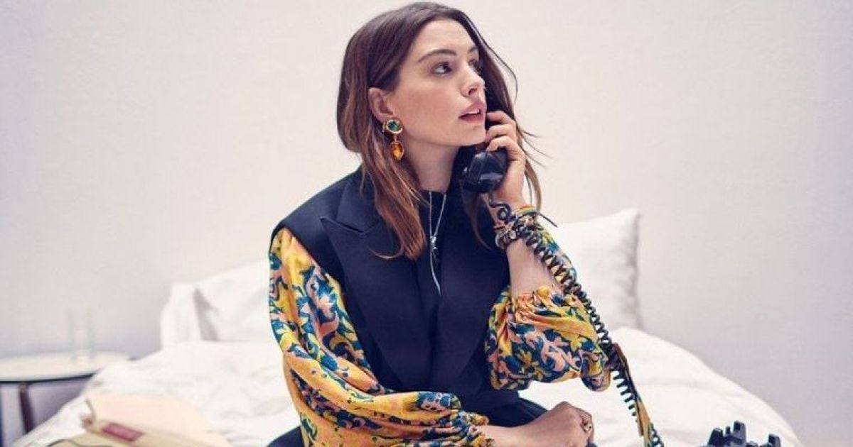 Энн Хэтэуэй в фотосете для Glamour US