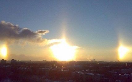 Гало над Уралом: жителі Челябінська спостерігали на небі три сонця