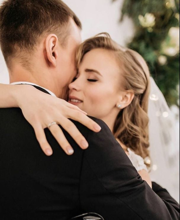 Анна Кошмал с мужем / © 