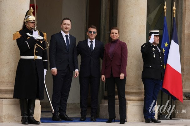 Еммануель Макрон і Метте Фредеріксен / © Associated Press