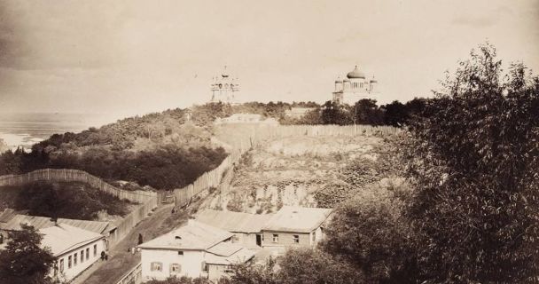 Старокиевская гора, 1870-е годы