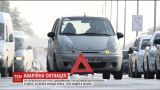 Масштабные ДТП произошли на Бориспольской трассе из-за непогоды и водительской неосторожности