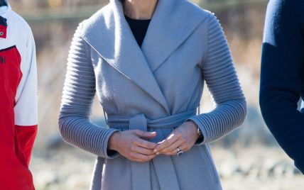 Меган Маркл и герцогиня Кембриджская носят пальто одного бренда