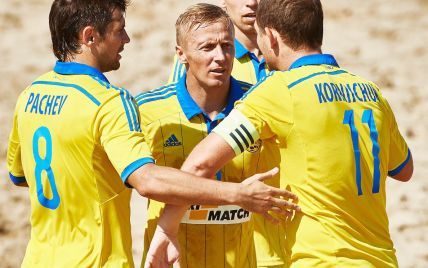 Пляжный футбол. Украина - Россия. Видео онлайн-трансляция