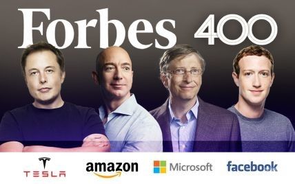 Найбагатші люди світу у рейтингу Forbes: як змінюється лідерство серед мільярдерів