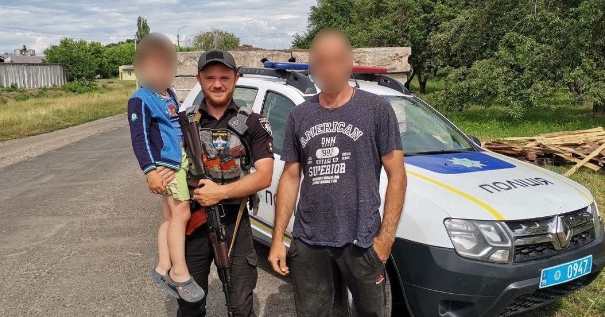 На Сумщине полицейские нашли ребенка до того, как родители обнаружили его исчезновение: как это случилось