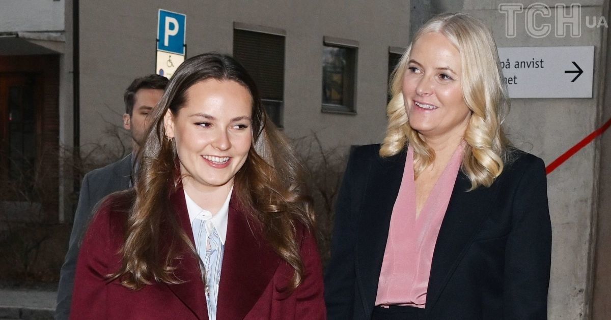 Принцеса Метте-Маріт з донькою принцесою Інгрід Олександрою