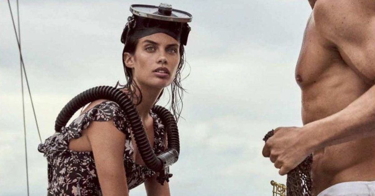Сара Сампайо в фотосете для Vogue Mexico & Latin America