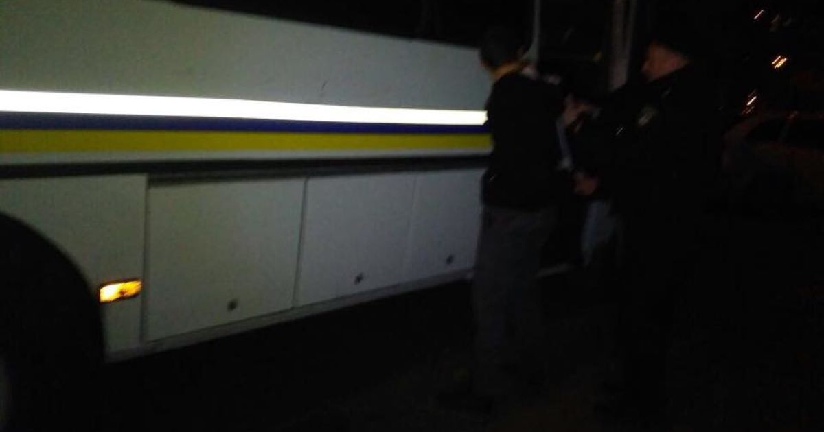 Бійка футбольних фанатів у Києві_3 / © Facebook/Оксана Блищик
