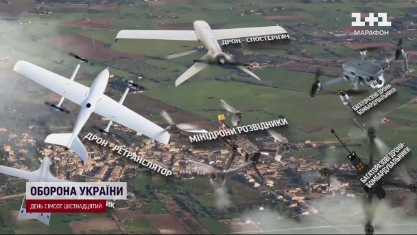 В Украине создали настоящую армию дронов и первые в мире ударные рты БпЛА.