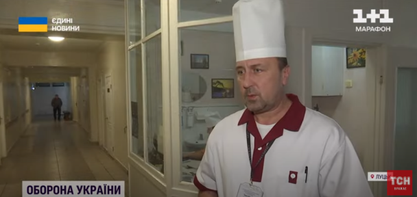 Roman Trach, capo del reparto ustioni dell'ospedale cittadino di Lutsk.  /©