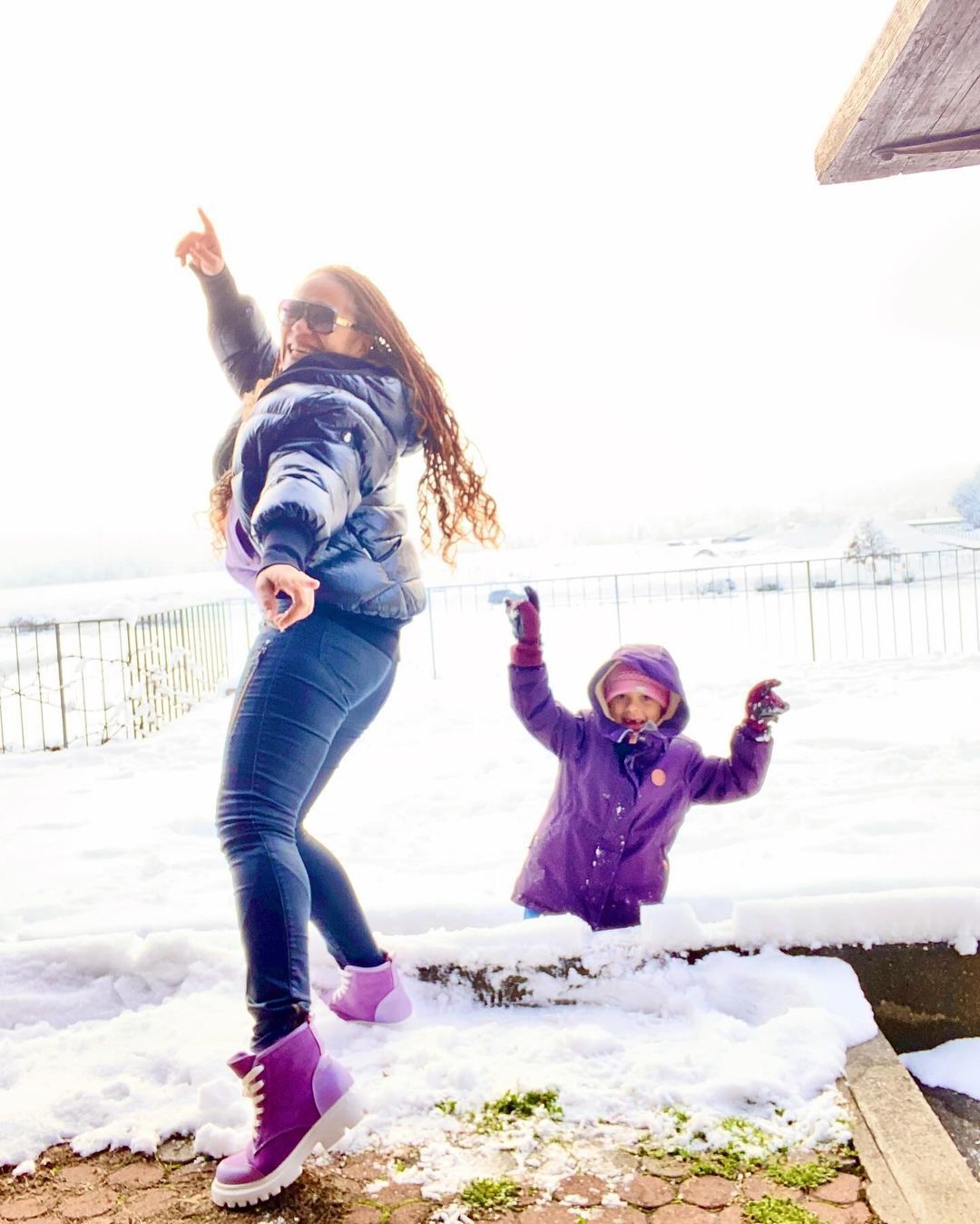 Гайтана с дочерью / © instagram.com/gaitanamusic