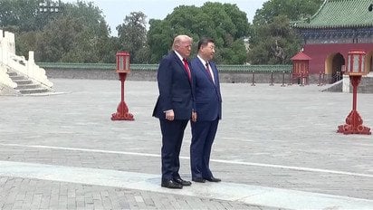 Дональд Трамп та Сі Цзіньпін вже зустрілися у Пекіні. Про що говорили?