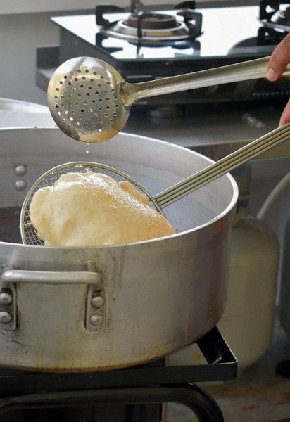 Жареные пирожки без дрожжей