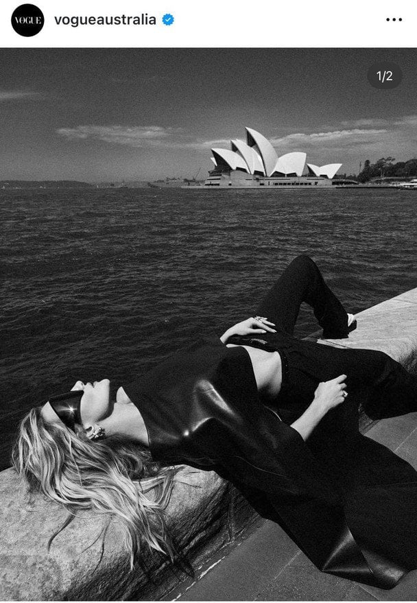 Рози Хантингтон-Уайтли, фото: instagram.com/vogueaustralia