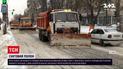 Новости Украины: Киев из-за непогоды тонет в пробках, общественный транспорт ездит не по графику