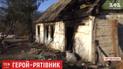 На Житомирщині школяр врятував з охопленої вогнем хати 88-річну жінку