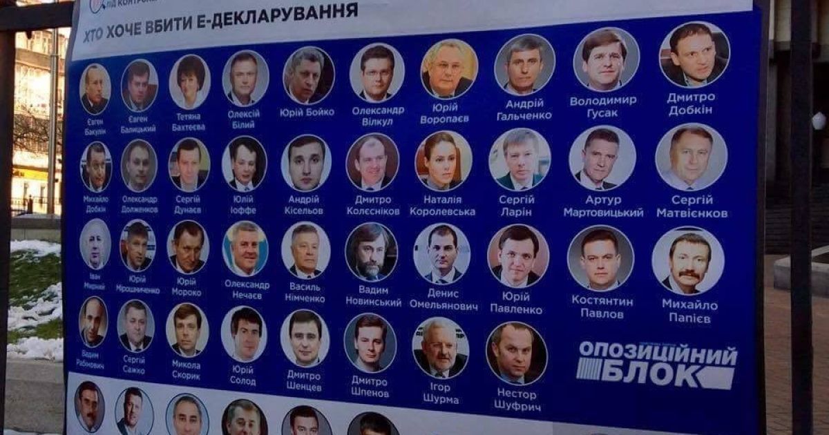 Нардепи, які вимагали скасування е-декларування, не з'явилися до суду