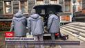 Новости Украины: начали чистить надписи на здании администрации президента