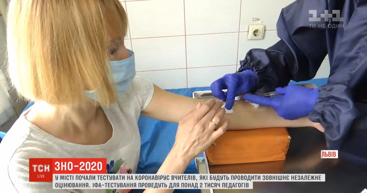 На коронавирус проверят более двух тысяч львовских педагогов, которые будут проводить ВНО