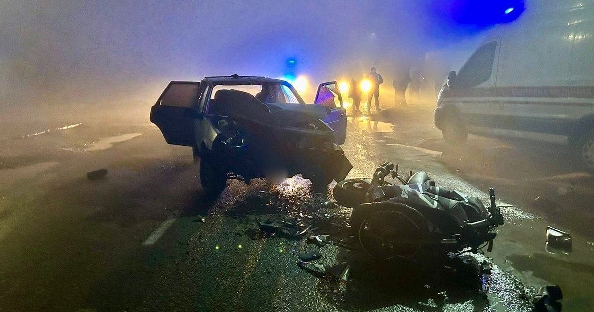 На місці аварії