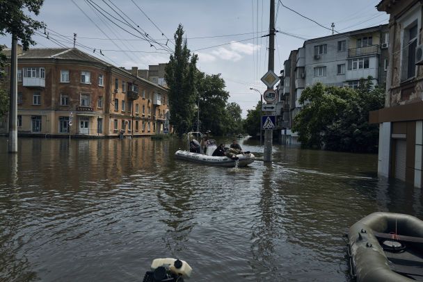 Blowing up the hydroelectric power plant: In the Kherson region the ...