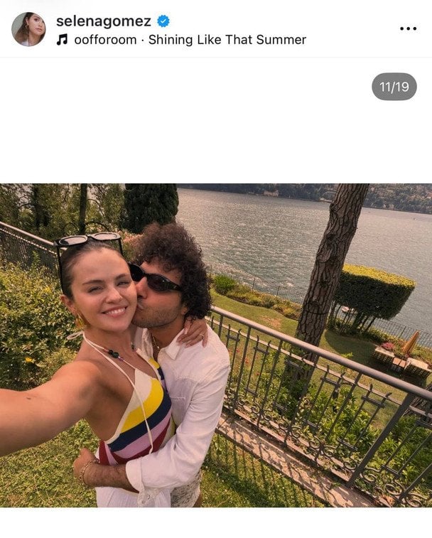 Селена Гомес с мужем, фото: instagram.com/selenagomez
