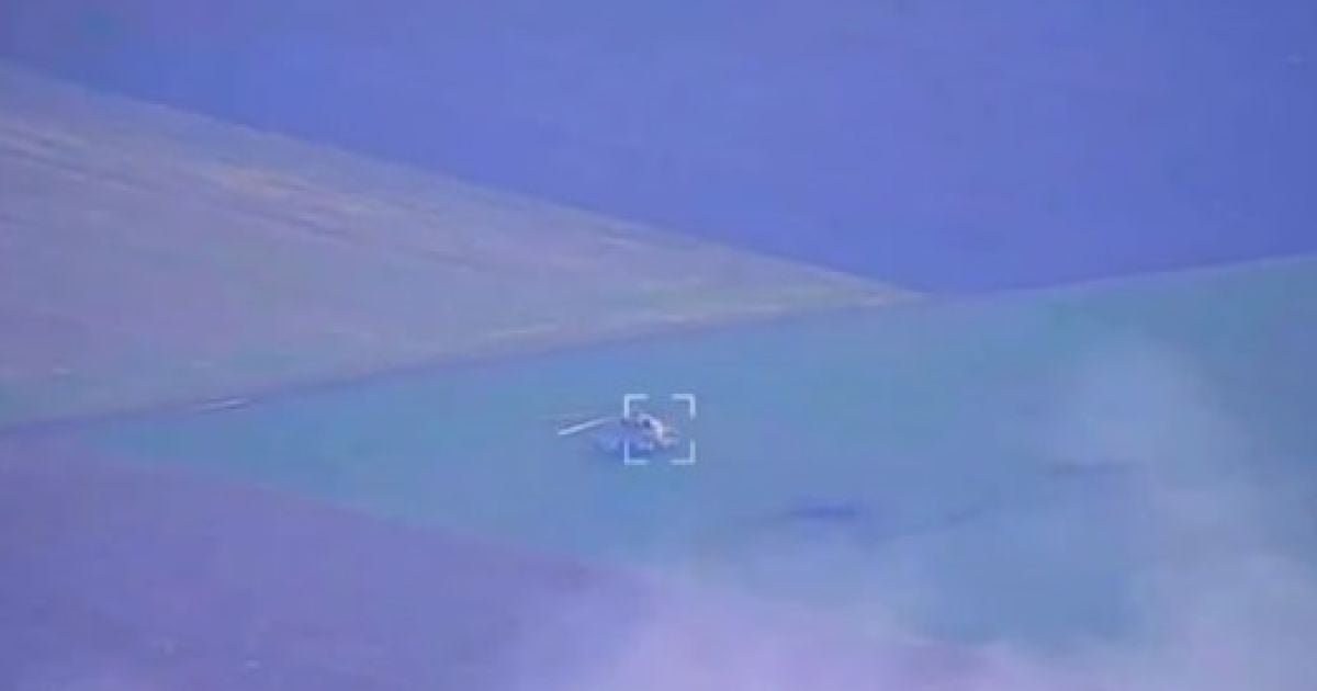 ЗСУ приземлили російський вертоліт Mi-8 на Лиманському напрямку / Скриншот
