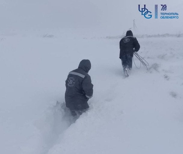 Негода на Тернопільщині / © «Тернопільобленерго»