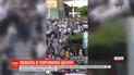 В Таиланде загорелся огромный торговый центр