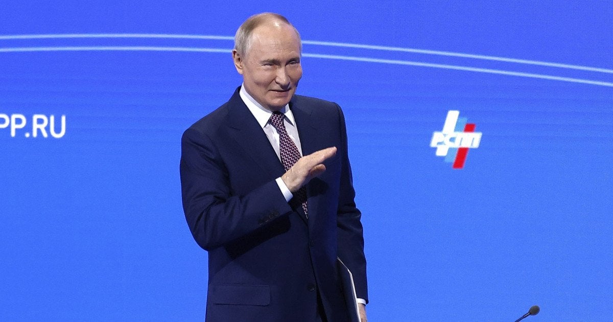Кремлівський диктатор Володимир Путін