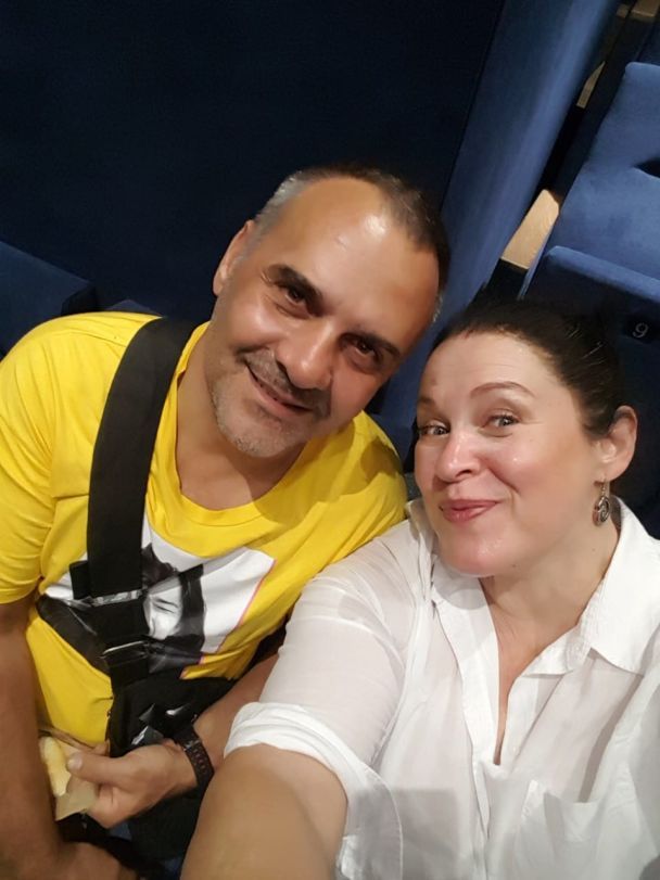 Руслана Писанка з чоловіком